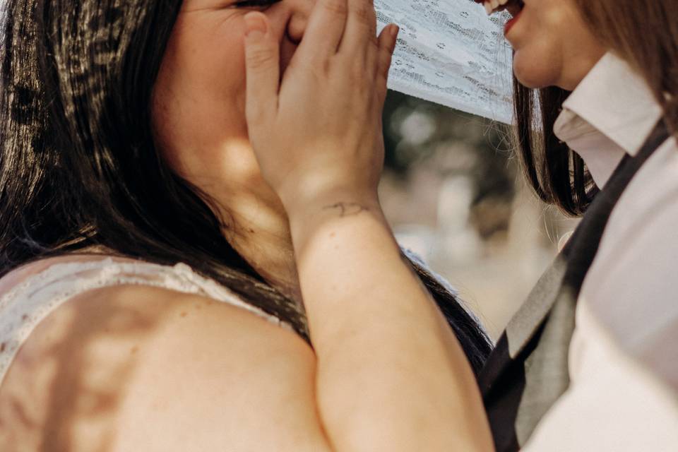 Wedding day laughs