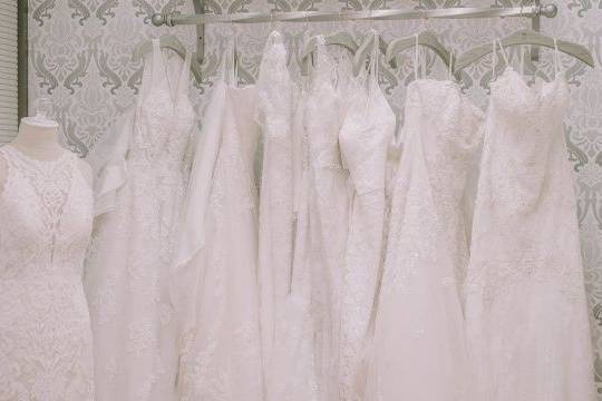 Wedding dress selection