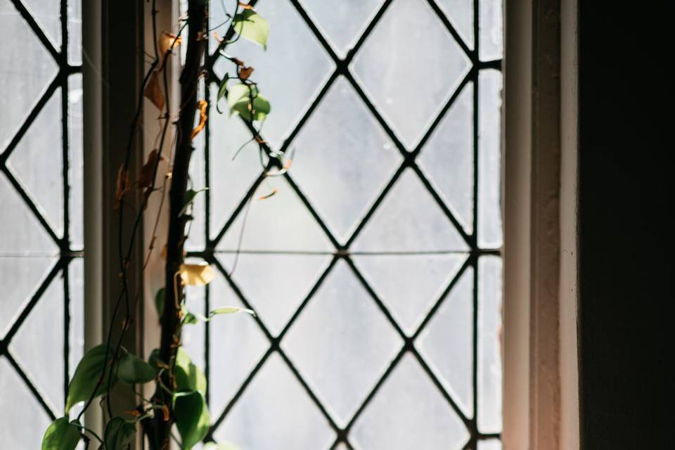 Stained glass windows