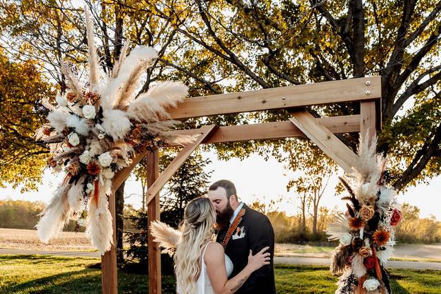 Bride and groom