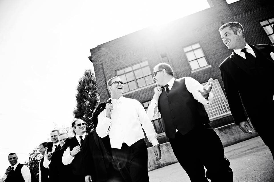 The wedding party - Dolce Vita Photography