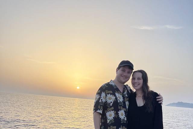 Watching the sunset
