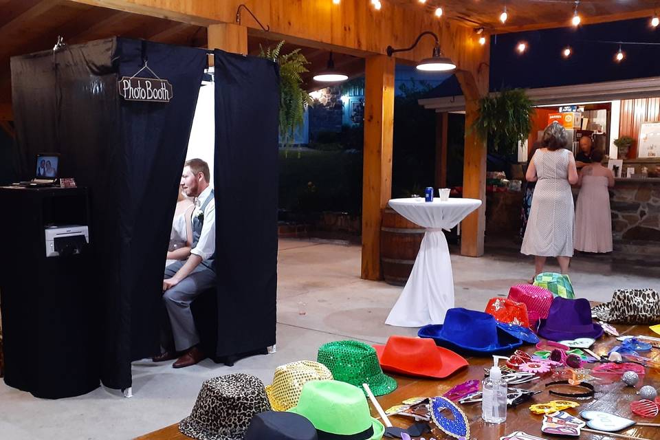 Enclosed Booth