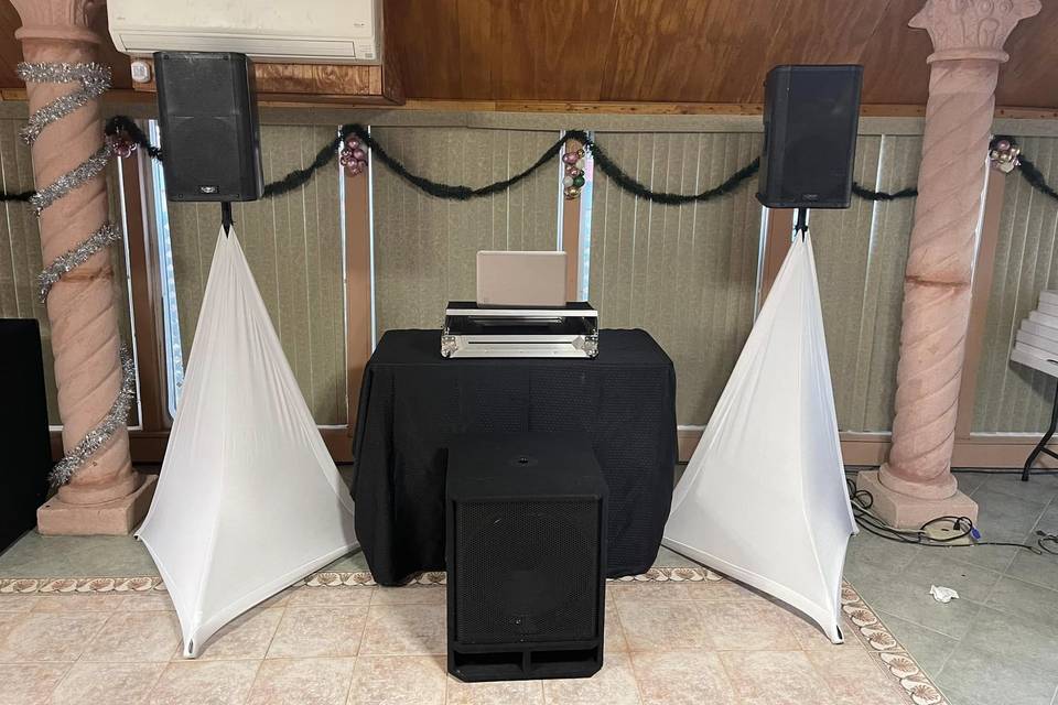 DJ Set up