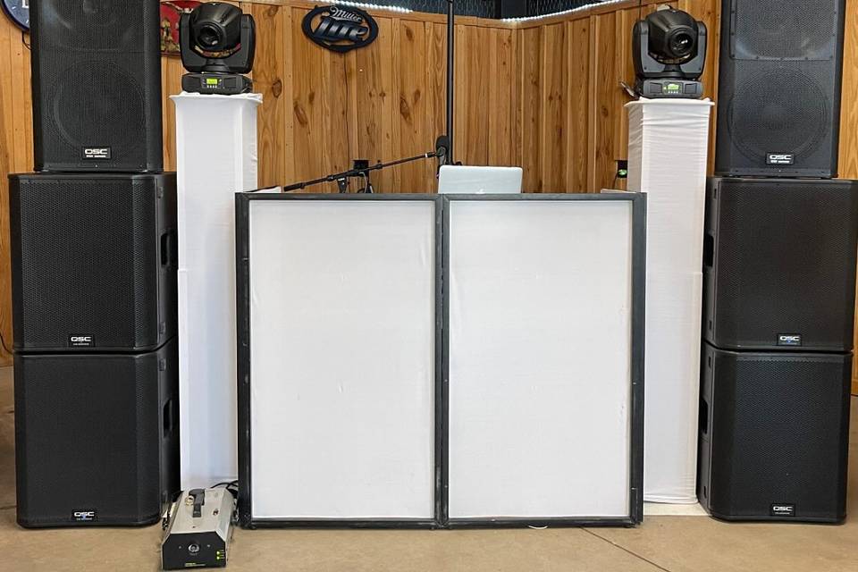 DJ Set up