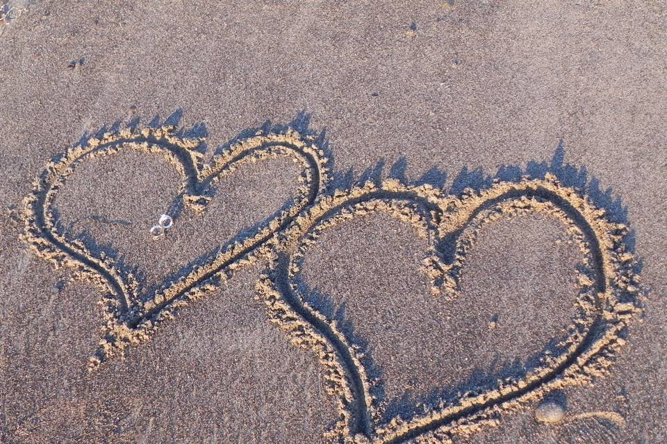 Love on the beach