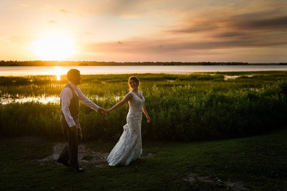 Sunset strolling