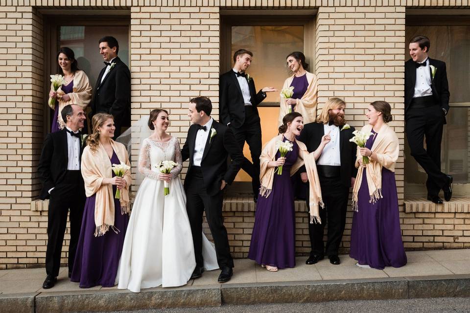 Fun Bridal Party