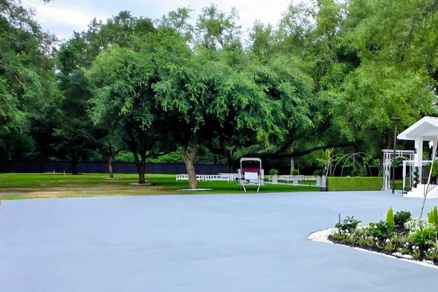 Freshly Coated Concrete