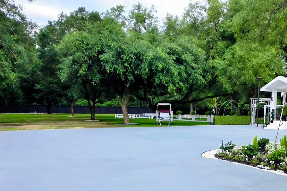 Freshly Coated Concrete