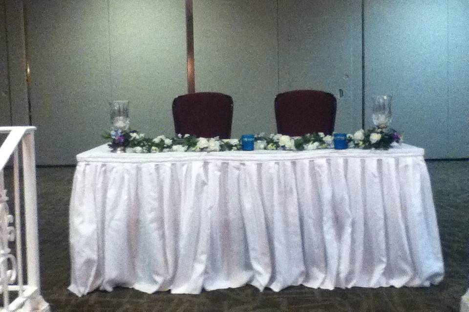 Sweetheart table