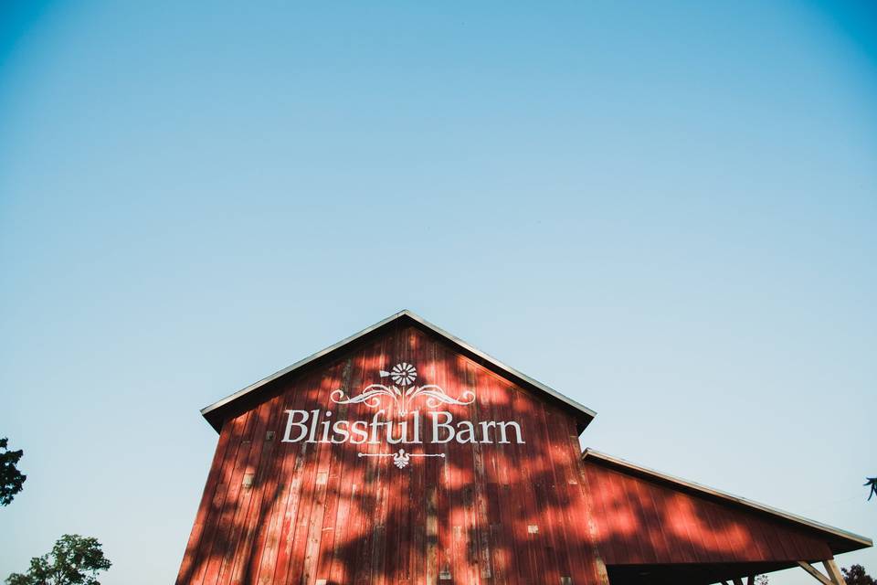 The top of the barn