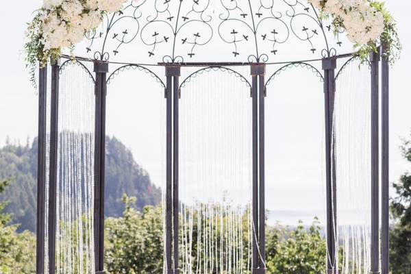 Arbor Arch flowers