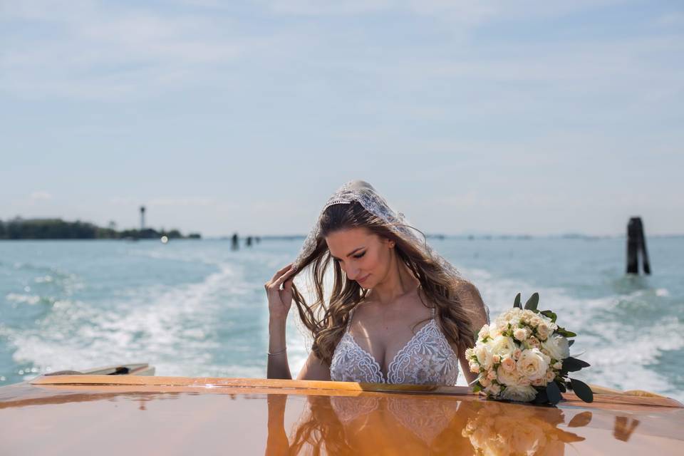 Bride in Venice