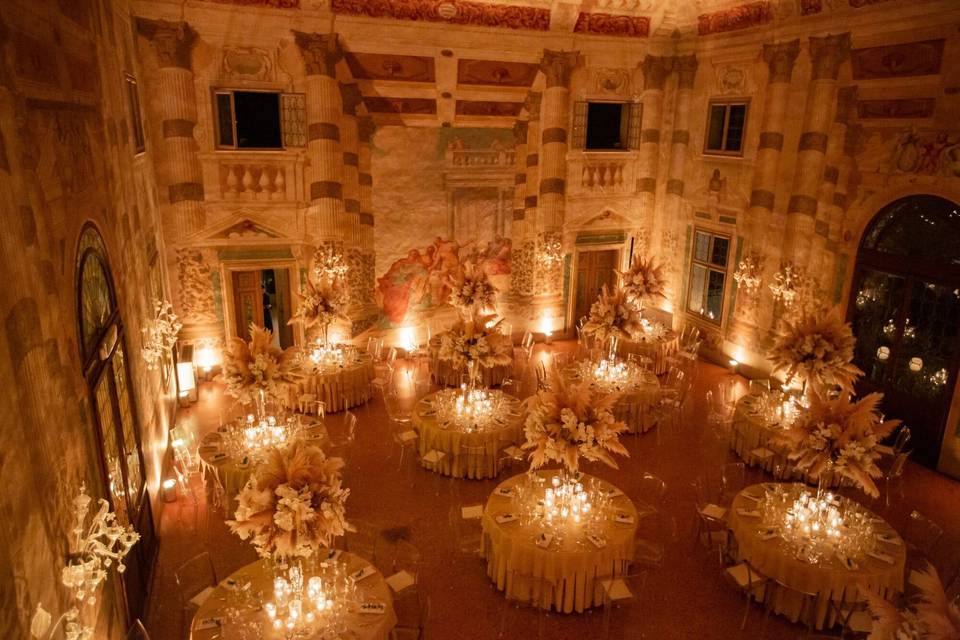 Elegant reception in Venice