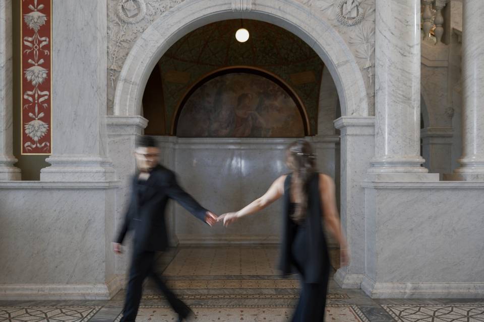 Engagement session in DC