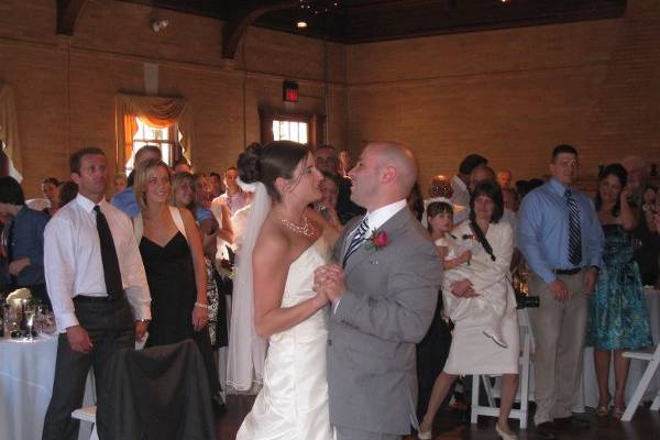 Bride and Groom's first dance