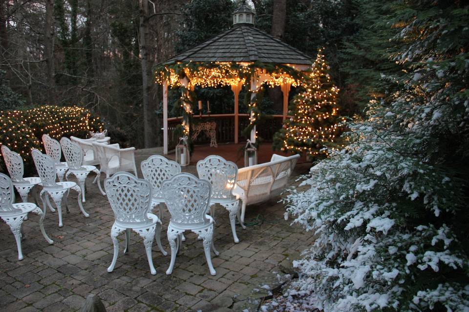 Gazebo wedding