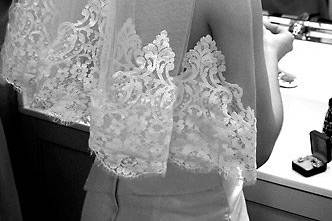 A bride prepares for her big day.