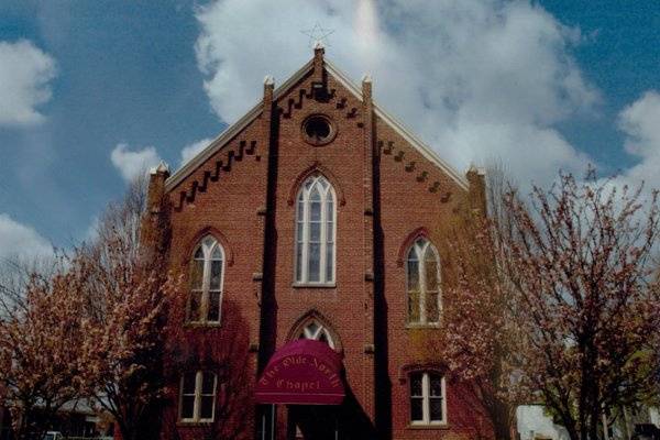 Exterior of The Olde North Chapel.  Much the same as it was nearly 150 years ago.