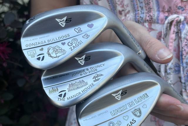 Custom Groomsmen Wedges