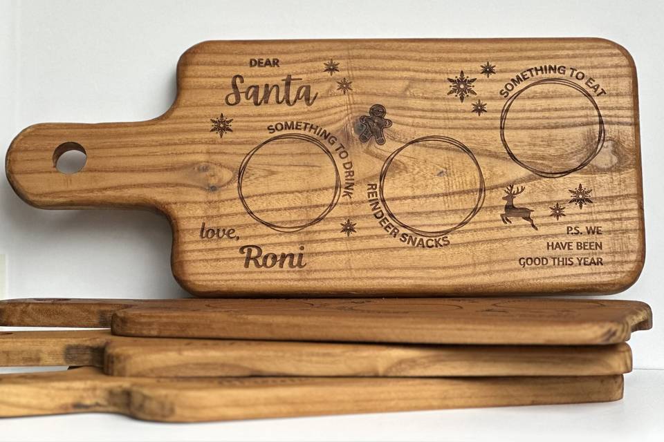 Custom Santa Board