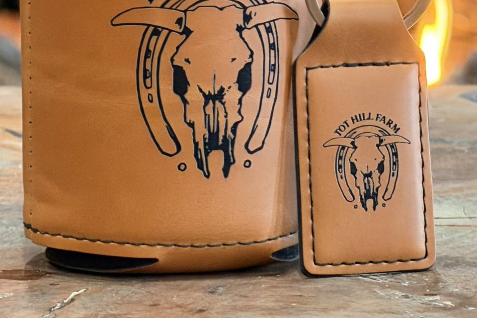 Engraved Leather Items