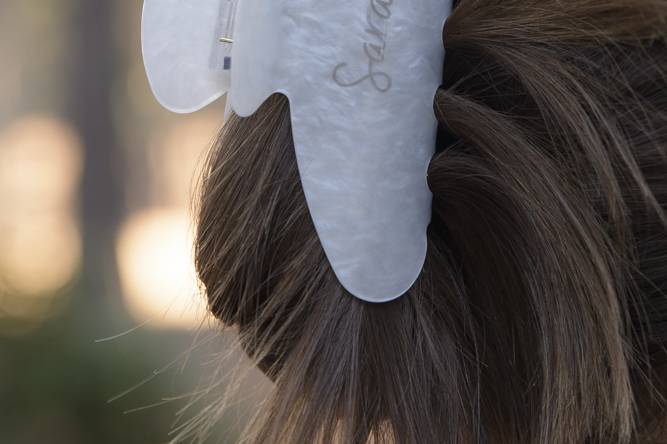 Engraved Hair Accessory