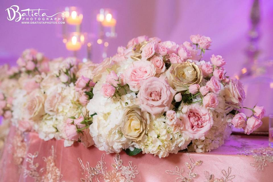 Sweetheart Table Floral