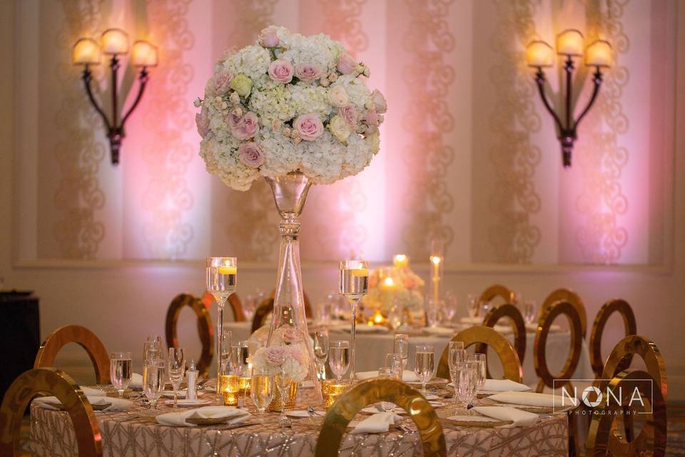 Reception Table Centerpiece