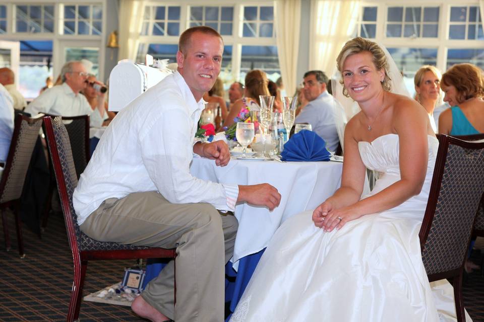 Reception portrait