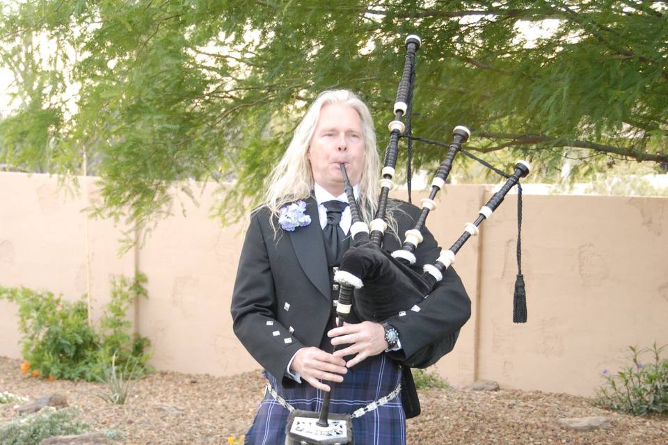 The Bagpiper Michael McClanathan