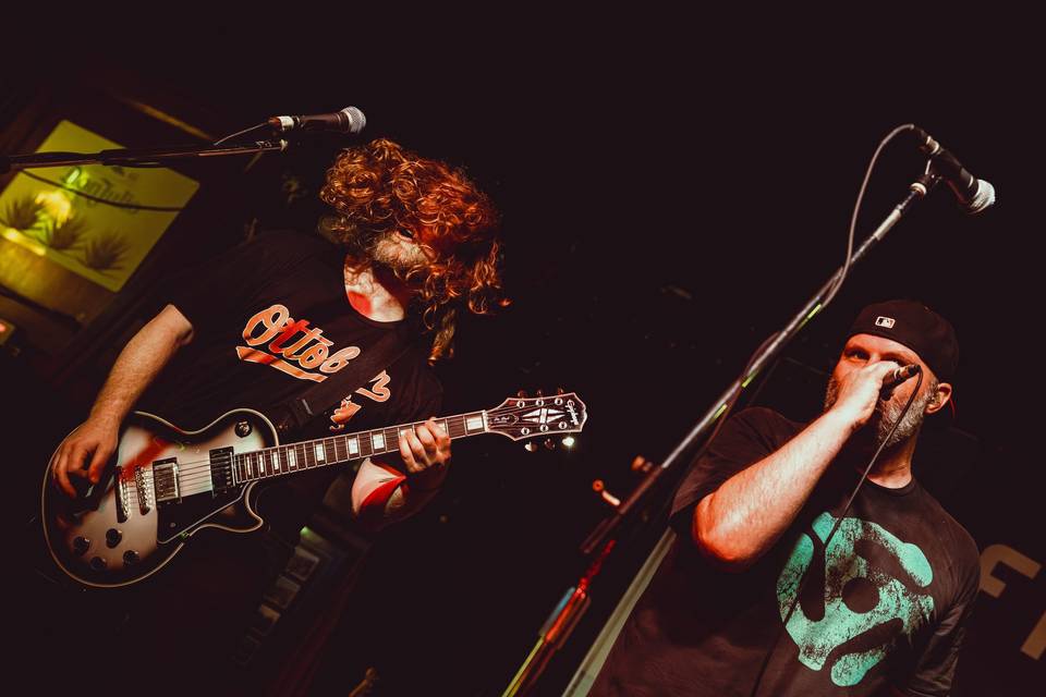 Fantasm live: guitar and vocals. Photo: Stephanie Cincinnati.
