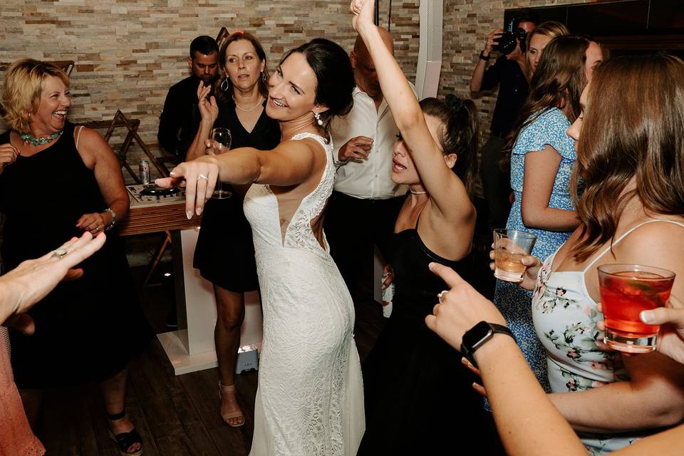 Bride on the Dance Floor