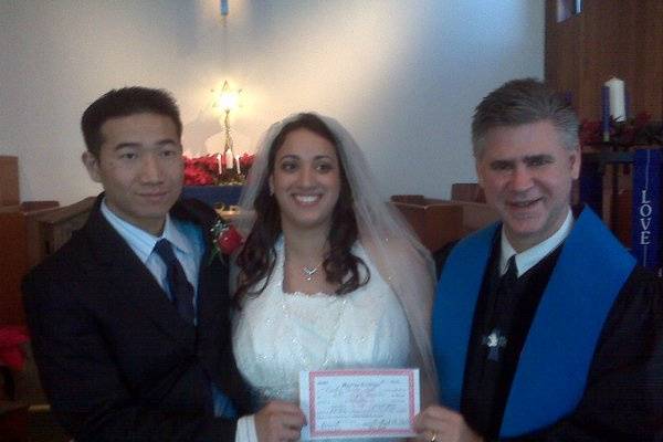 Rev. Tim Thomson  Officiant For Your Wedding