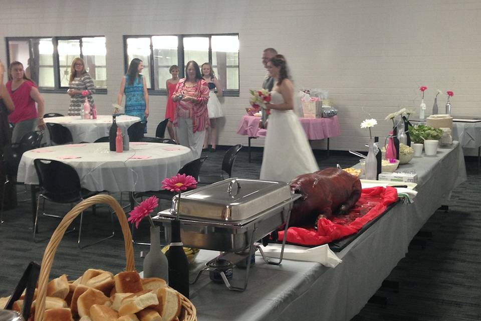 Wedding buffet