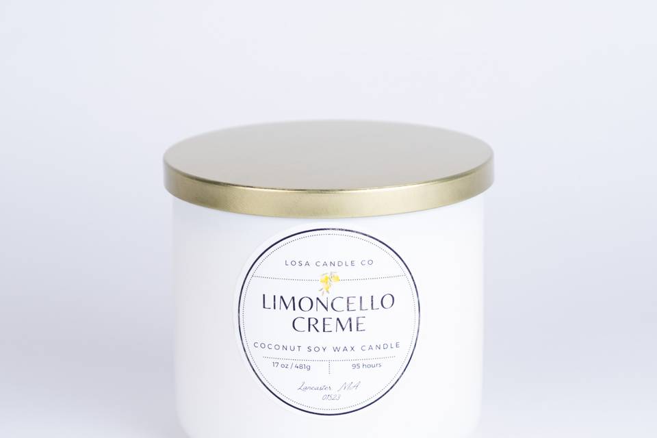 Customizable 3-wick Candle