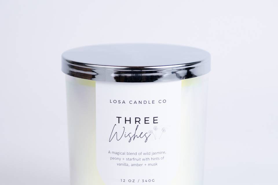 Customizable 12oz Candle