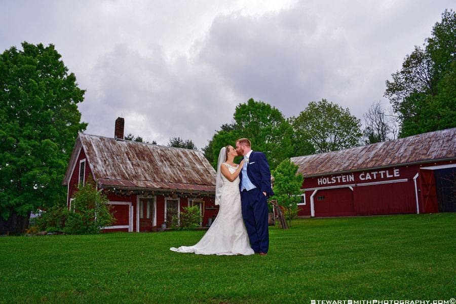 A wedding I photographed at Pineland Farms, Maine.