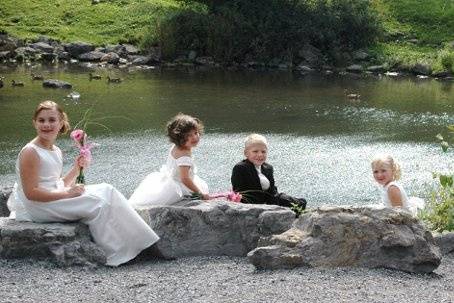 Flower girls and Ring bearer