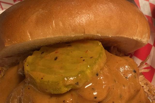 Pulled Pork with Mustard Sauce