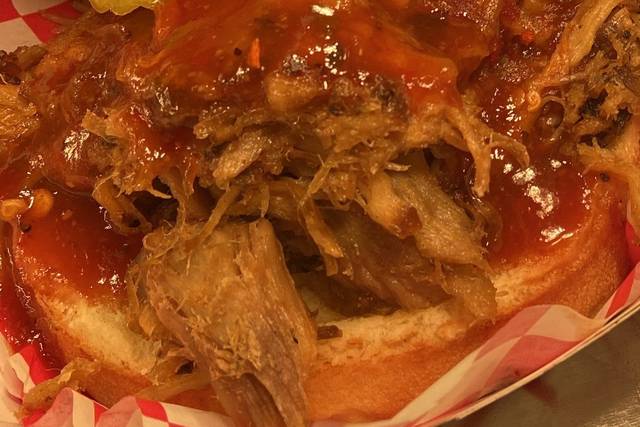 Pulled Pork w Sweet Heat Sauce