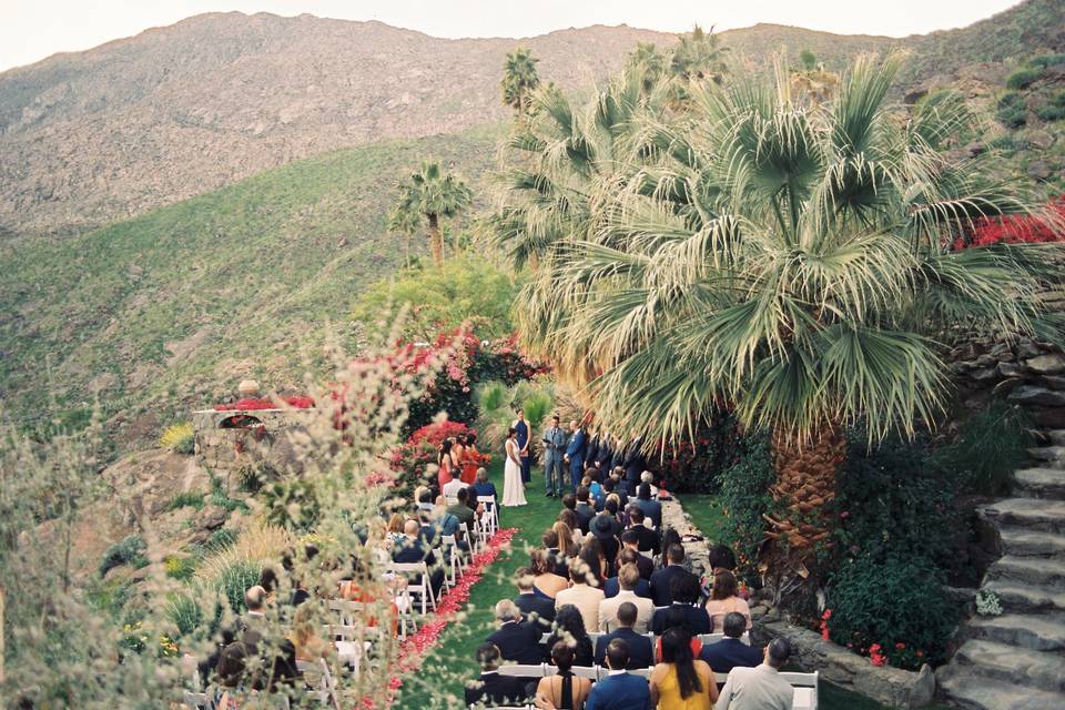 Palm Springs wedding