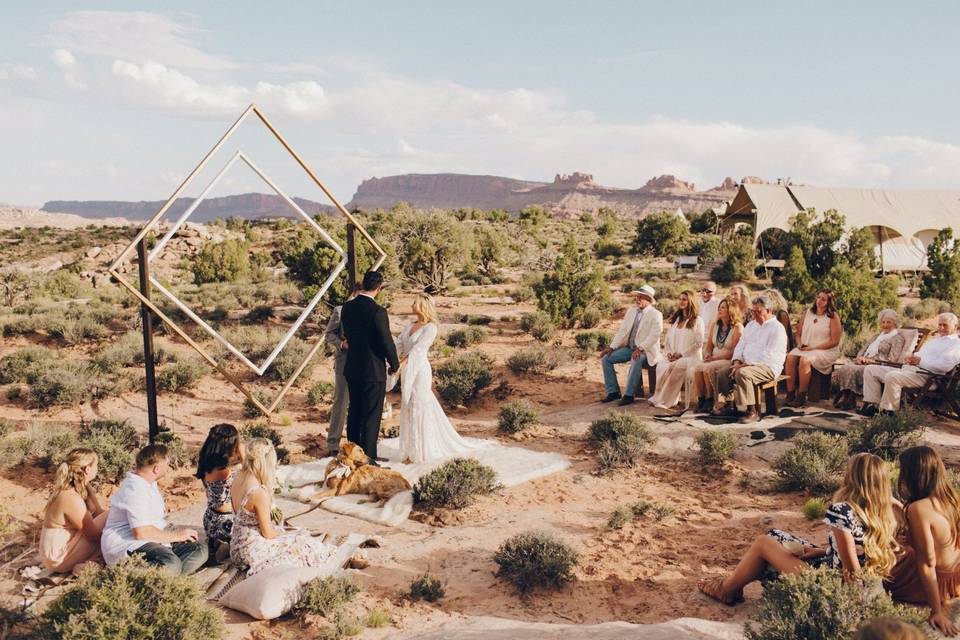 Moab wedding