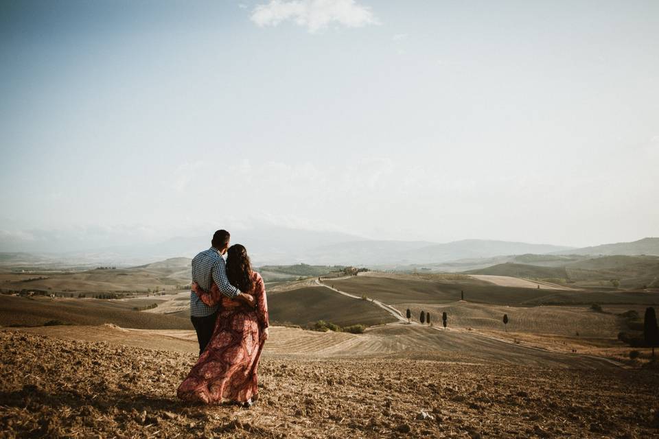 Couple Session Val D'orcia