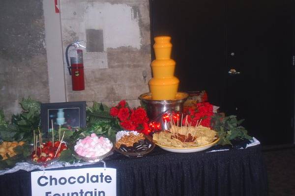 A Chocolate Fountain Fantasy
