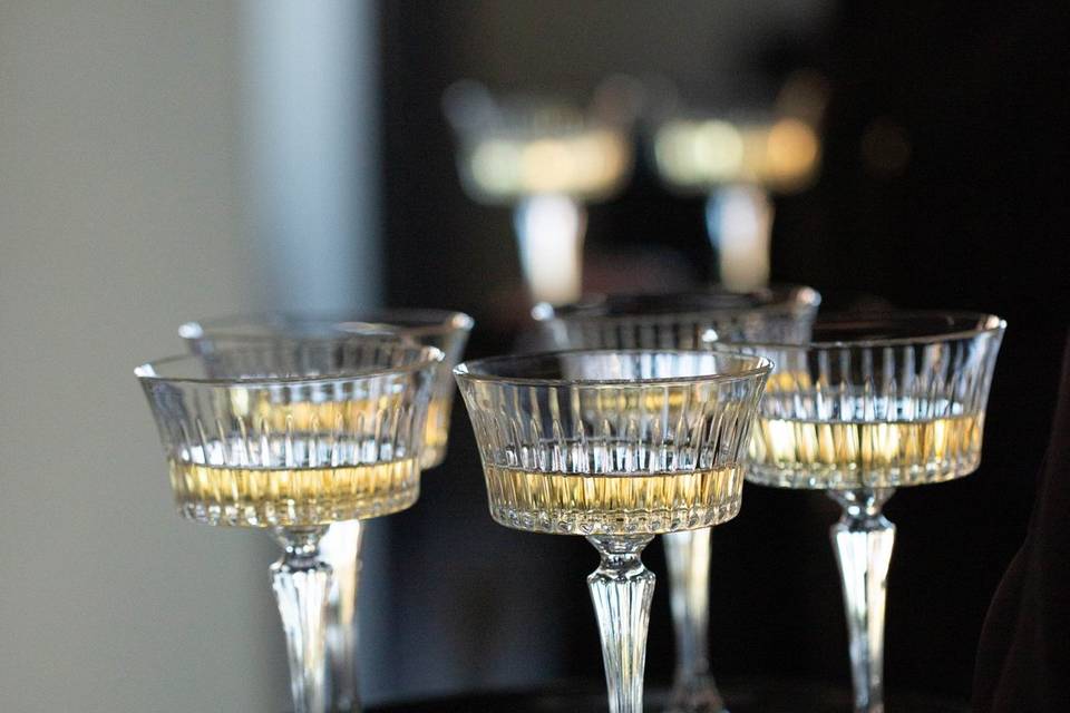 Welcome champagne