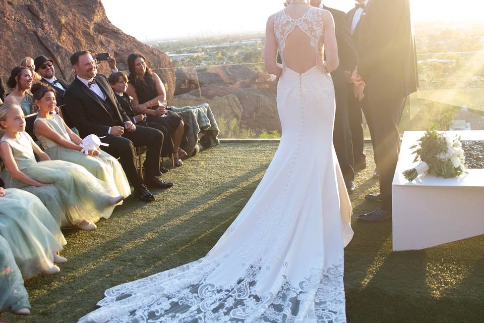 Sunset ceremony