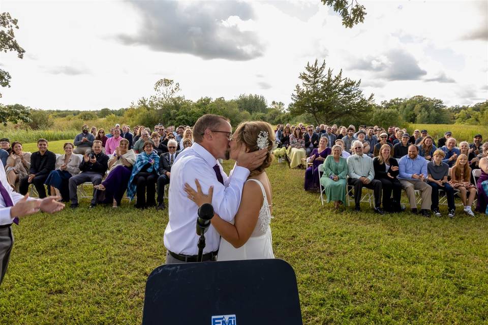 Reverse first kiss