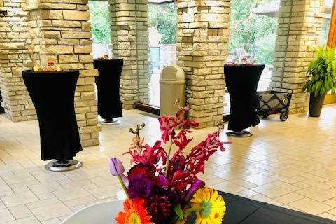 Centerpieces exotic theme